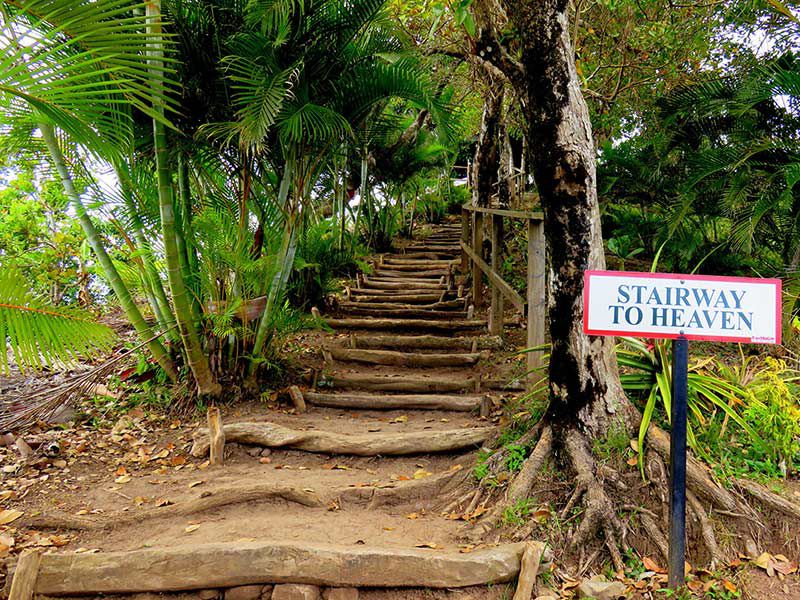Tet Paul Nature Trail — the stairway to heaven steps
